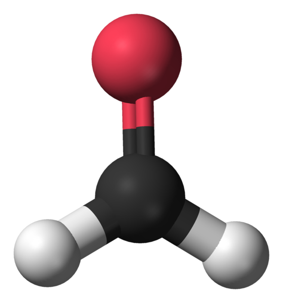 Formaldehyde molecular structure