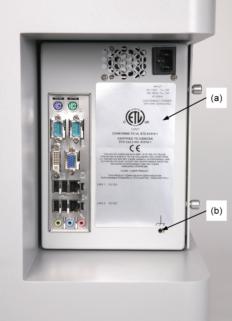 Odyssey XF class 1 laser product label