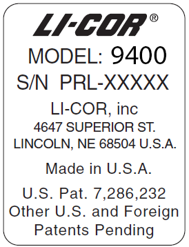 Pearl Trilogy serial number label