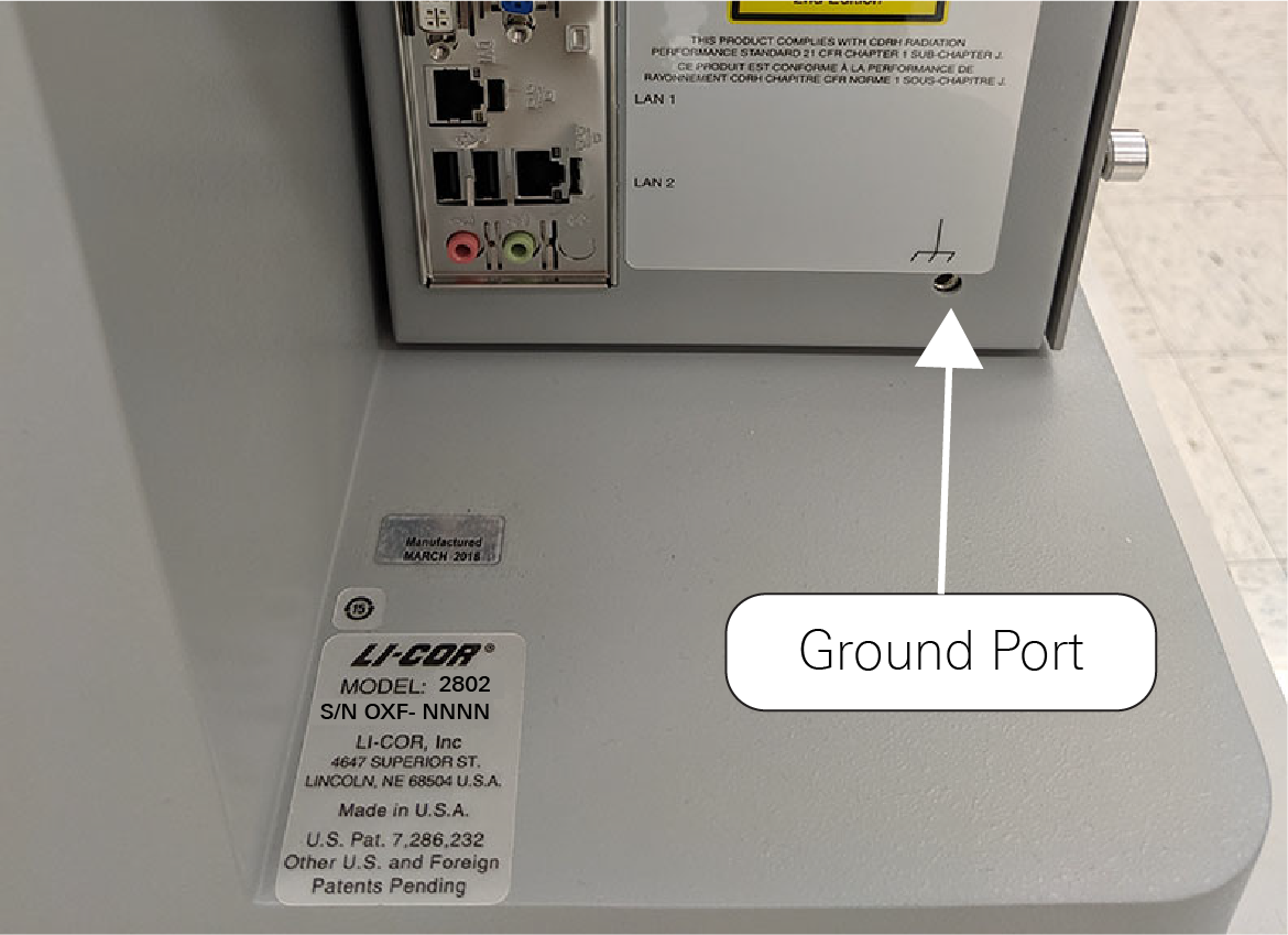 Odyssey XF ground port