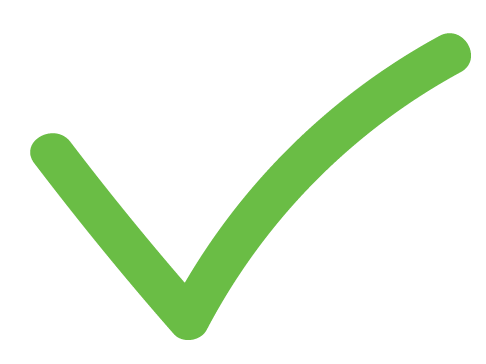 Green check mark icon