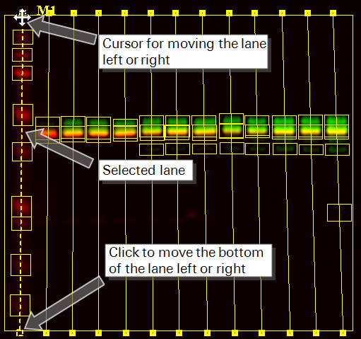 Western Analysis - how to adjust lane position