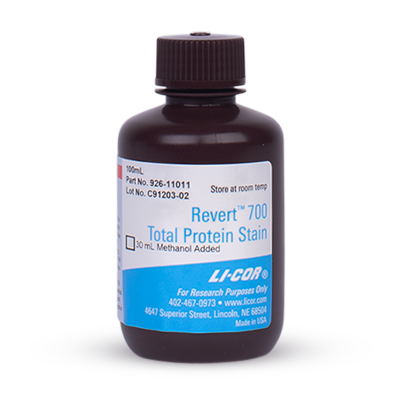 Revert 700 Total Protein Stain for Western Blot Normalization