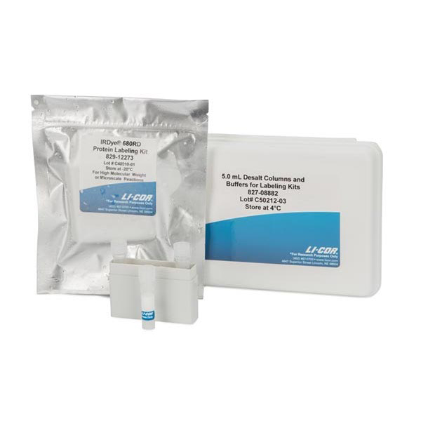Use IRDye 680RD Labeling Kits to Label Antibodies and Proteins.